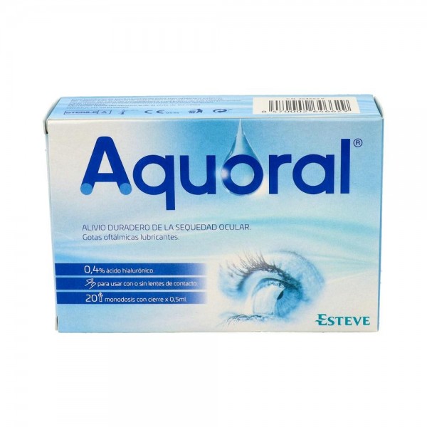 AQUORAL 0,5ML 20 UNIDADES