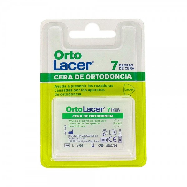 CERA ORTODONCIA LACER PROTEC ROZADURA 7 BARRAS