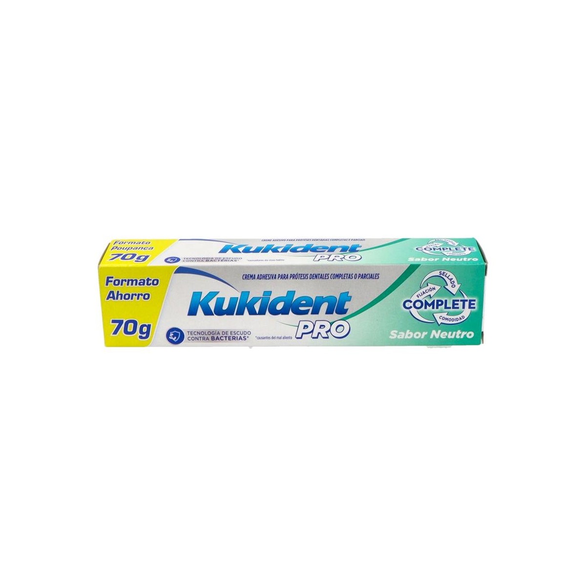 KUKIDENT COMPLETE NEUTRO TAMAÑO AHORRO 70 GR