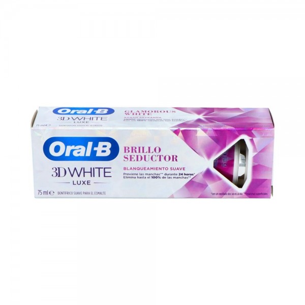 ORAL-B 3D WHITE BRILLO SEDUCTOR PASTA DENTAL 75 ML