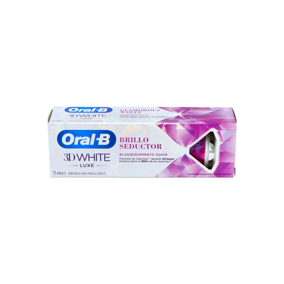 ORAL-B 3D WHITE BRILLO SEDUCTOR PASTA DENTAL 75 ML