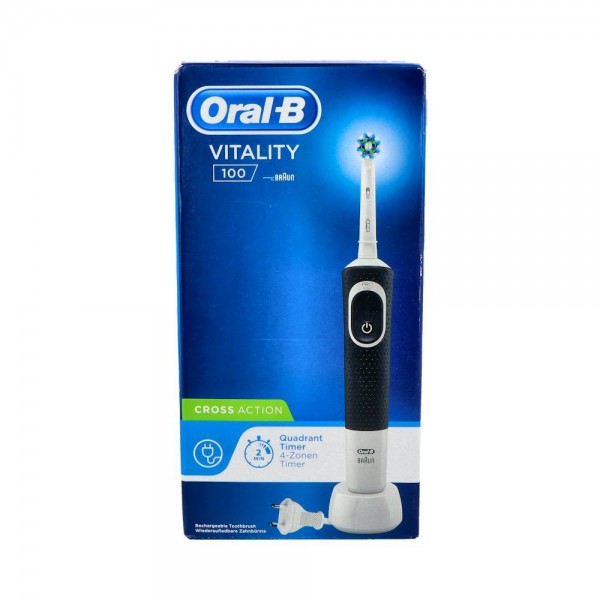 CEPILLO ELEC ORAL-B VITALITY 100 CROSS ACTION NEGRO